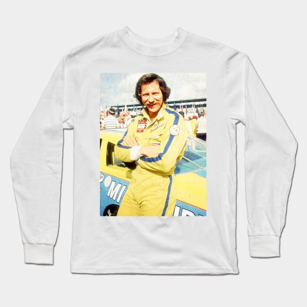 Dale Earnhardt - Vintage Long Sleeve T-Shirt by Jusstea